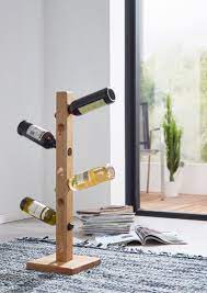 Wir sind ein nichtraucherhaushalt und haben keine haustiere. Weinstander Klein Wildeiche Geolt Wein Bar Kuche Wohnzimmer Aufbewahrung Ebay