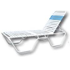 Strap patio furniture is the preferred style for outdoor patio furniture environments demanding the utmost durability from chaise lounges, lounge chairs, and strap dining chairs. Single Strap Chaise Lounge With Or Without Arms 150 Pool Lounge Chairs Pool Furniture Patio Lounge Chairs