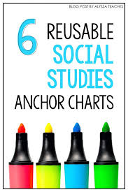 6 Easy Social Studies Anchor Charts For Any Unit Alyssa