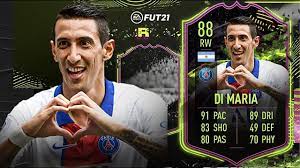 His fifa 21 overall ratings for this card is 87. Fifa 21 Angel Di Maria 88 Rulebreaker Player Review I Fifa 21 Ultimate Team Youtube