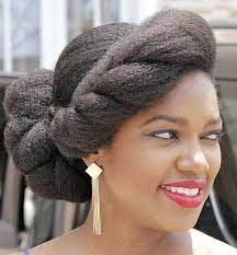63 Stunning Prom Hair Ideas For 2020 Page 4 Of 6 Stayglam Natural Hair Updo Natural Hair Wedding Natural Hair Bride