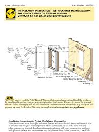 You can assemble your pella oxxo patio door yourself! Pella Windows Installation Framing Construction Window