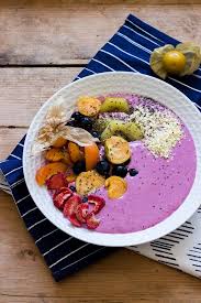 Brombeer Smoothie Bowl Rezept Smoothie Hirseflocken Hunde Futter