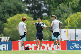 Almorzando con Messi y los campeones del mundo