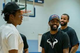 Saint patrick in elizabeth, new jersey. At Kyrie Irving S Signing Ceremony The Two Seans And Some New Jersey Nostalgia Netsdaily