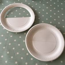 Jun 15, 2020 · turn the paper plate over and mark the center of the plate with a pen, pencil, or marker. How To Make A Paper Plate Easter Basket Blissful Domestication
