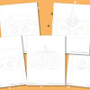 Printable monkey animal masks in full color and as a coloring page. 1