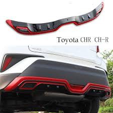 Available in plastic or stainless steel. Special Offer For Toyota Chr C Hr 2017 2018 2019 Rear Bumper Diffuser Bumpers Lip Protector Guard Skid Plate Abs Chrome Finish November 2020