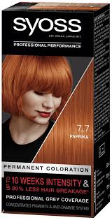 This soft red hair color competes for first place as far as best hair color for green eyes and brown eyes go. All Syoss Hair Color Products