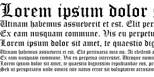 Old english text mt font features. Old English Text Mt Regular Download For Free View Sample Text Rating And More On Fontsgeek Com