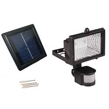 Solar Goes Green Solar Powered 50 Ft Range Black Motion Outdoor 28 Led Security Flood Light Flood Lights Led Flood Security Lights