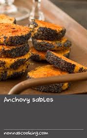 Anchovy Sables Recipe Recipes Anchovies Cheese Recipes
