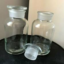 Browse our container options of glass jars, bottles, honey jars, tumblers, candle jars, hot sauce bottles, mason jars, and many others. Vintage Glass Apothecary Jars With Ground Glass Lids Ebay