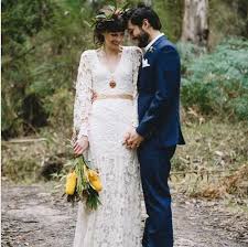 Minimalist plus size wedding dresses. Discountvintage Inspired Hippie Simple Crochet Lace Long Sleeve Boho Country Beach Wedding Dresses V Neck Plus Size Bohemian Cheap Bridal Gowns From Glamorousqueen 120 21 Dhgate Com