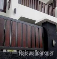 Decking Kayu Desain Eksterior Rumah Kebun Ide Dekorasi Rumah