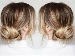 Tutoriel coiffure simple et rapide pour les cheveux bouclés ou frisés : Chignon Rapide Et Facile Angeliahair Youtube