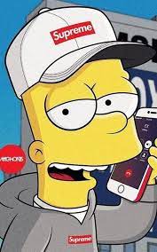 Supreme X Bart Simpson Wallpaper Hd For Android Apk Download Bart Simpson Art Bart Simpson Bart