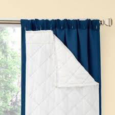 Season Smart Window Curtain Room Darkening Noise Reducing Insulating Liner Pair Bedbathandbeyond Com Thermal Curtains Curtains Insulated Curtains