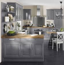 Cuisine Gris Bois Haus Kuchen Landhauskuche Wohnung Kuche