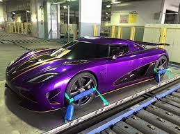 Koenigsegg Agera Makes Purple Look Good Koenigsegg Jaguar Car Super Cars