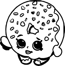 Shopkins Coloring Pages 9 Coloring In 2020 Shopkins Colouring Pages Shopkin Coloring Pages Donut Coloring Page
