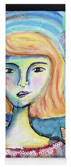 Annie Yoga Mat by Mary Conner