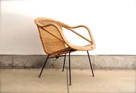 Wicker / rattan armchairs and accent chairs. Mid Century Rattan Chair Vintage Furniture Arthur Umanoff Etsy Vintage Rattan Furniture Rattan Chair Velvet Dining Chairs