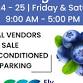 Blueberry Bazaar and Bake Sale