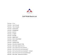 CAPTRON Stock List