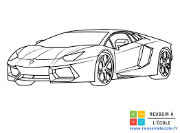 Coloriage nissan gt r sport. Coloriage Voiture 19 Dessins A Imprimer Gratuitement