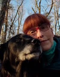 Muddy hike in Tennessee with dog