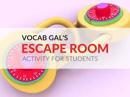 Jul 15, 2021 · free diy escape room puzzles are riddles, games, clues, and hiding spots you can use to create your very own escape room. Vocab Gal S Classroom Escape Room Free Printable Activity