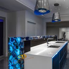 We are among top brand for manufacturing blue agate slab & surface in many variety & colours. China Transparent Luxury Semi Precious Stone Blue Agate Countertops For Kitchen China Agate Countertop Slabs Agate Stone Countertops