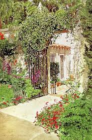Through The Garden Gate By David Lloyd Glover Garden Painting Garden Watercolor Garden Gates