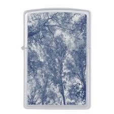 Blue Autumn Cyanotype Effect Zippo Lighter Zazzle Com Zippo Lighter Cyanotype Zippo