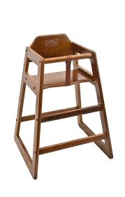 Restaurant Furniture Wood High Chair In Walnut Finish Restaurant High Chairs This Is A Commercial Grade High C Wood High Chairs Restaurant Furniture Chair