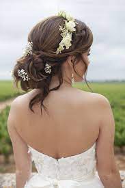Chignon De Mariee Glamour Coiffure Mariee Chignon Mariee Bouquet Mariee