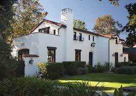 Our home is a cottage/farmhouse style with a wrap ours has always been painted professionally ), mermaid net by behr ( satin finish on front door and back porch furniture ), swiss coffee by behr. Spanish Home Mediterranean Exterior Los Angeles By Dunn Edwards Paints Houzz