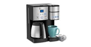 Press the power button to power the brewer off. Cuisinart Coffee Center 10 Cup Thermal Coffeemaker And Single Serve Brewer Cuisinart Com
