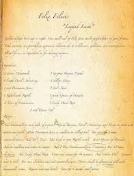 Image Result For Harry Potter Felix Felicis Potion Ingredients