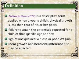 Failure To Thrive