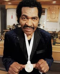 Always such an honor to have Bobby Rush rewarded for his talents. Here he  is with his Grammy medallion that he just received for his current  nomination for Best Traditional Blues Album