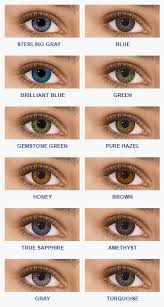21 Abiding Colorblends Contacts Color Chart