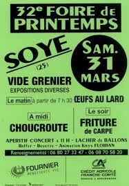 32eme Foire De Printemps A Soye On Ne Peut Pas La Manquer Articles Site De La Commune De Soye