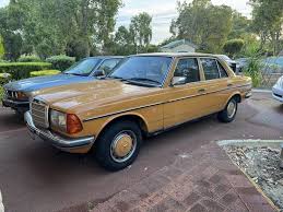 Image result for Apricot Orange 1981 Mercedes