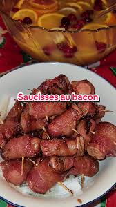 Recette Saucisses au Bacon pour les Fêtes