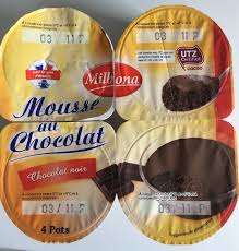 Mousse Au Chocolat Noir Milbona 240 G E 4 60 G