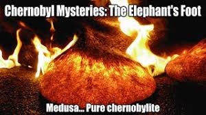 The elephant's foot is the nickname given to a large mass of corium and other materials formed underneath the chernobyl nuclear power plant, near pripyat, ukraine, during the chernobyl disaster of april 1986. Chernobyl Mysteries The Elephant S Foot Aka Medusa Pure Chernobylite Youtube