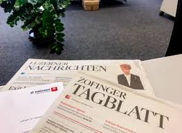 Zofinger tagblatt / zt, zofingen, switzerland. Aus Zwei Mach Eins Die Frontseite Der Luzerner Nachrichten Verschwindet Zentralplus