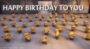 Happy birthday meme gif here is a list of special happy birthday meme gif for you for the year 2019. Happy Birthday Funny Gifs Find Share On Giphy Happy Birthday Minions Happy Birthday Minions Gif Happy Birthday Funny